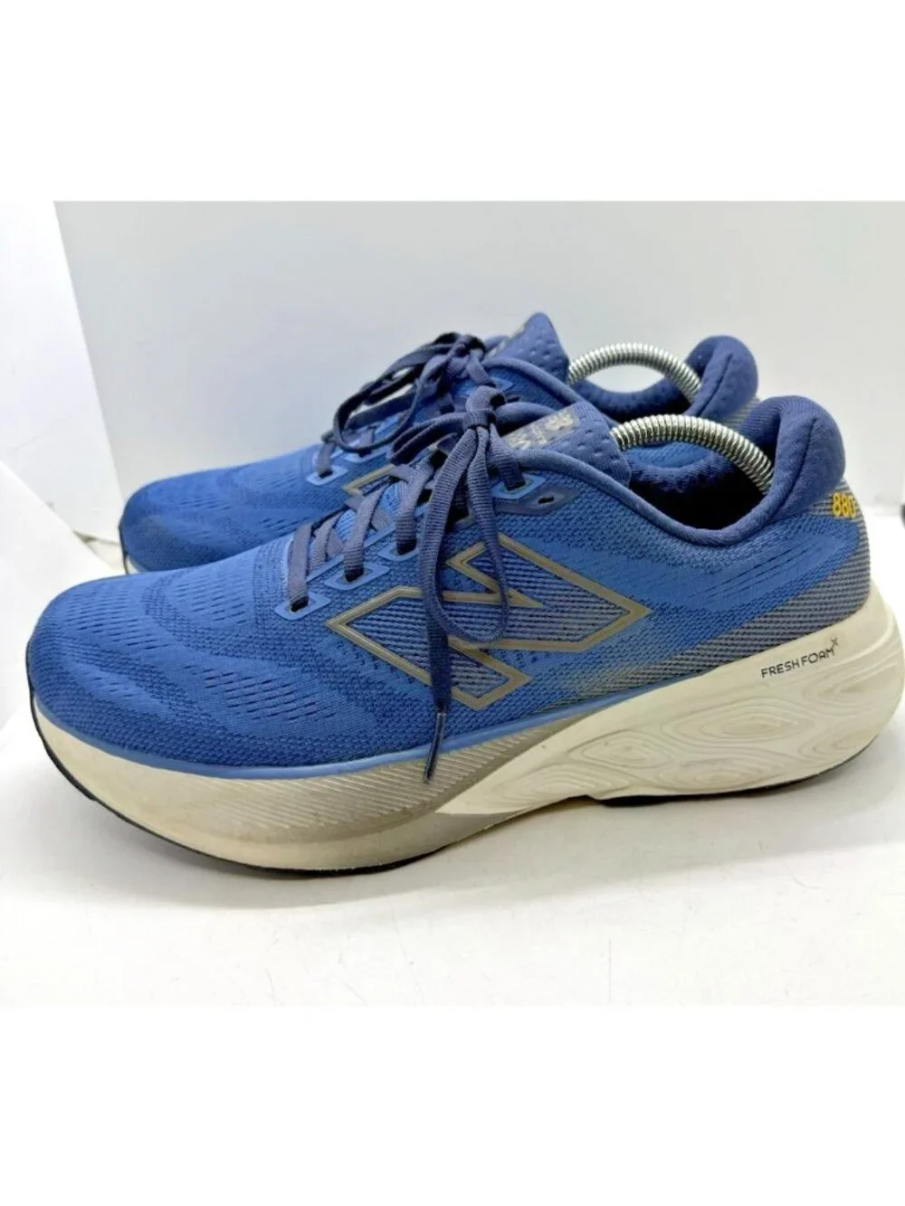 New Balance Fresh Foam 880v15 Running Shoe M 8.5 W 10 2E Blue Sneakers Sea Stone